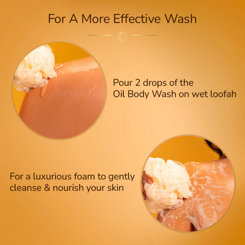 Nyveda Oil Body Wash Nourish My Skin Moisturise & Glow | Grocsy
