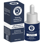 Dermistry Pure 16% Vitamin C 1% Alpha Arbutin Skin Light Bright Glowing Spot Corrector Face Serum | Grocsy