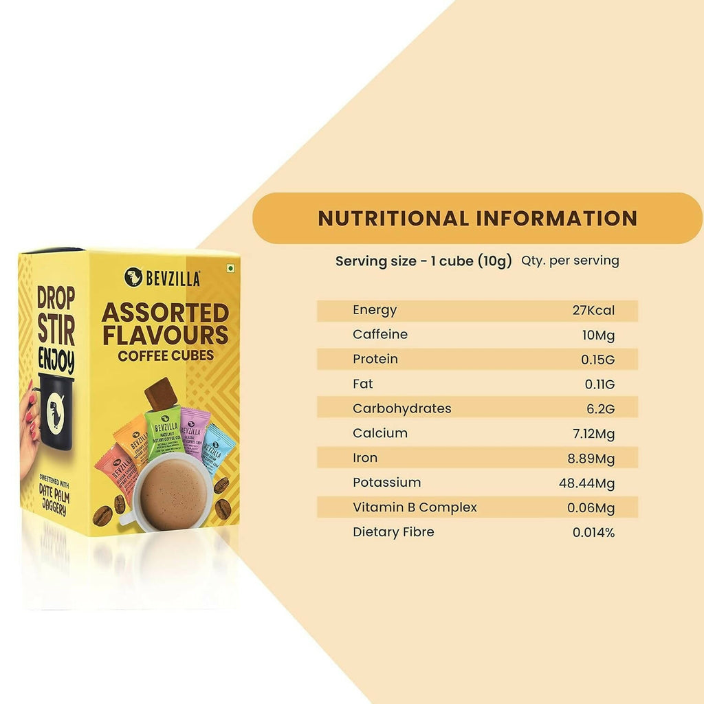 Bevzilla Assorted Flavours Coffee Cubes | Grocsy
