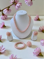 Inhanns Rangshine 4-In-1 Crystal Glam Set - Handmade - Peach | Grocsy