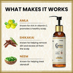 myUpchar Ayurveda KeshArt Bhringraj Anti-Dandruff Shampoo | Grocsy