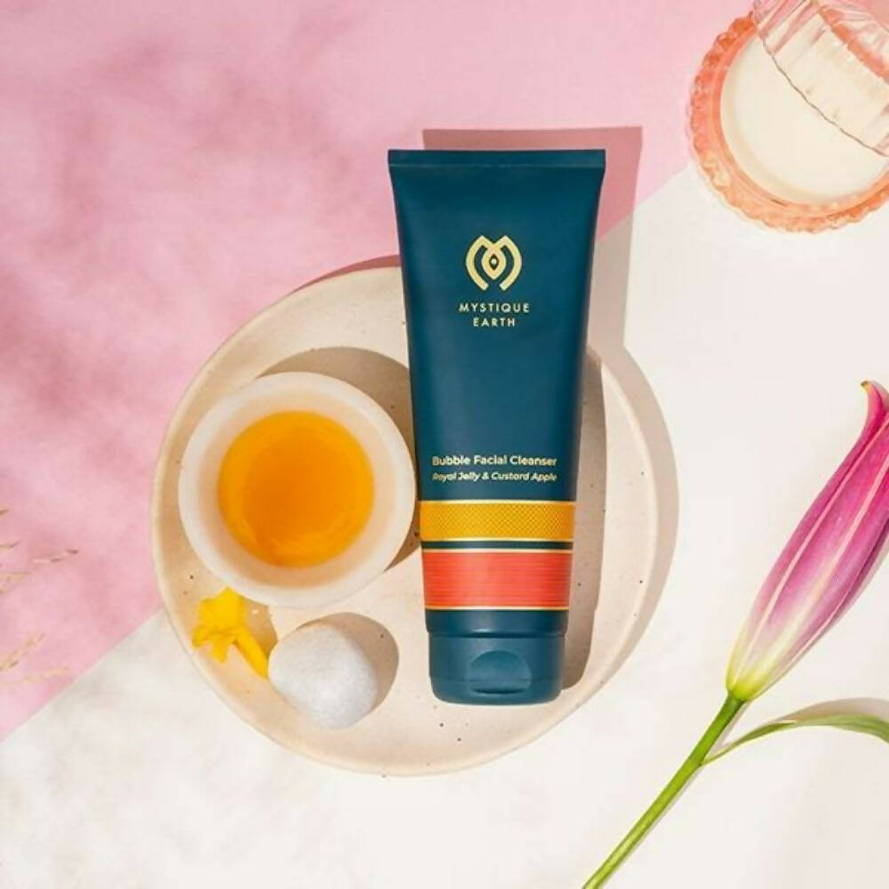 Mystique Earth Bubble Facial Cleanser | Grocsy
