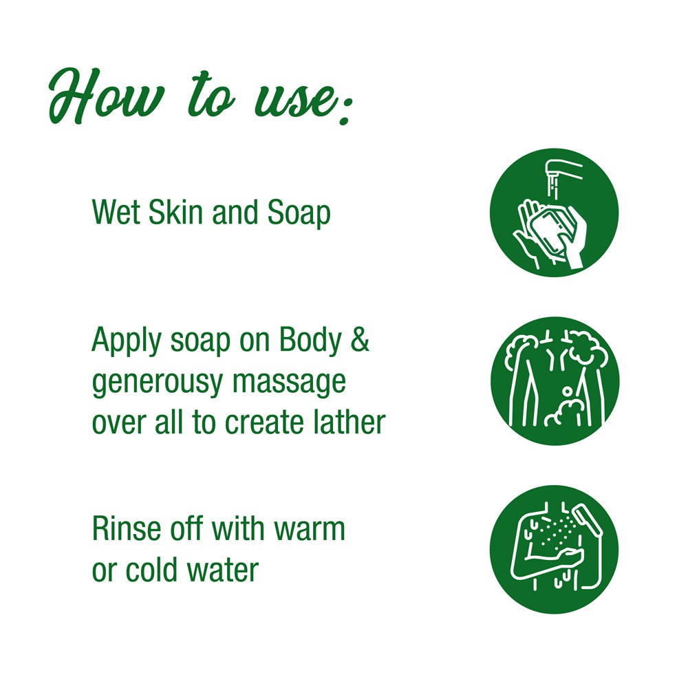 Dwibhashi Smara Herbal Bath Soap With Aloe Vera & Olive Oil | Grocsy