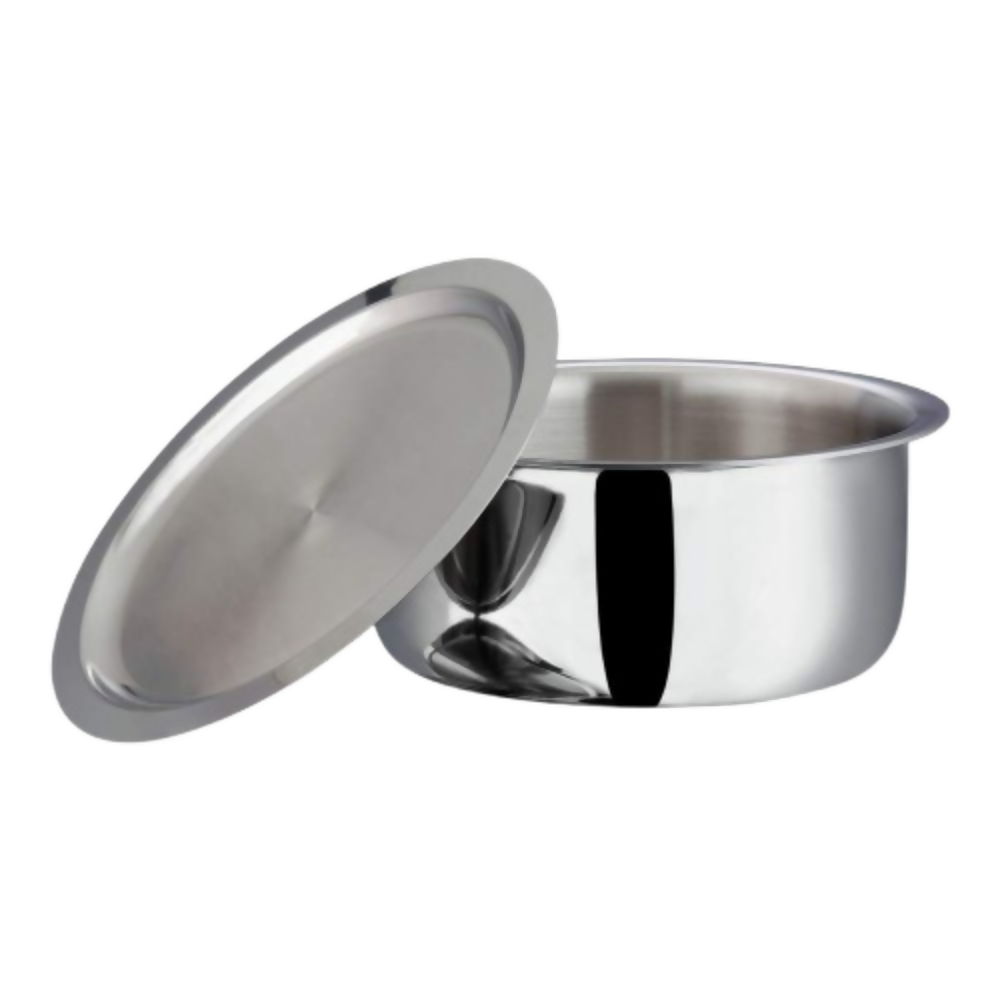 Vinod Platinum Triply Stainless Steel Tope | Grocsy