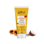 Globus Naturals Vitamin C Sunscreen Cream with Goodness of Coconut & Papaya For Sun Protection All Skin Types | Grocsy