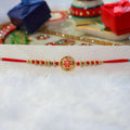 Indianvibez Kundan Work With Stone Fancy Desginer Rakhi | Grocsy