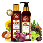 The Indie Earth Red Onion Anti Hair Loss & Hair Growth Combo | Grocsy