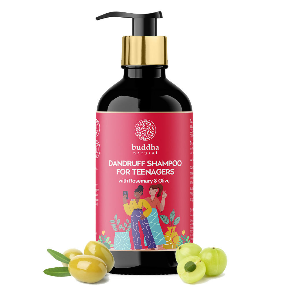 Buddha Natural Anti Dandruff Shampoo for Teenagers (11 to 19 Years) | Grocsy