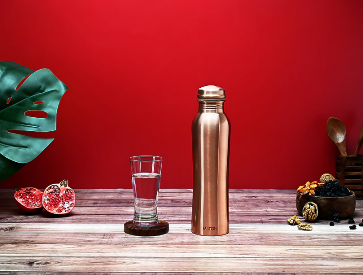 Milton Copperas Pure Copper Bottle | Grocsy