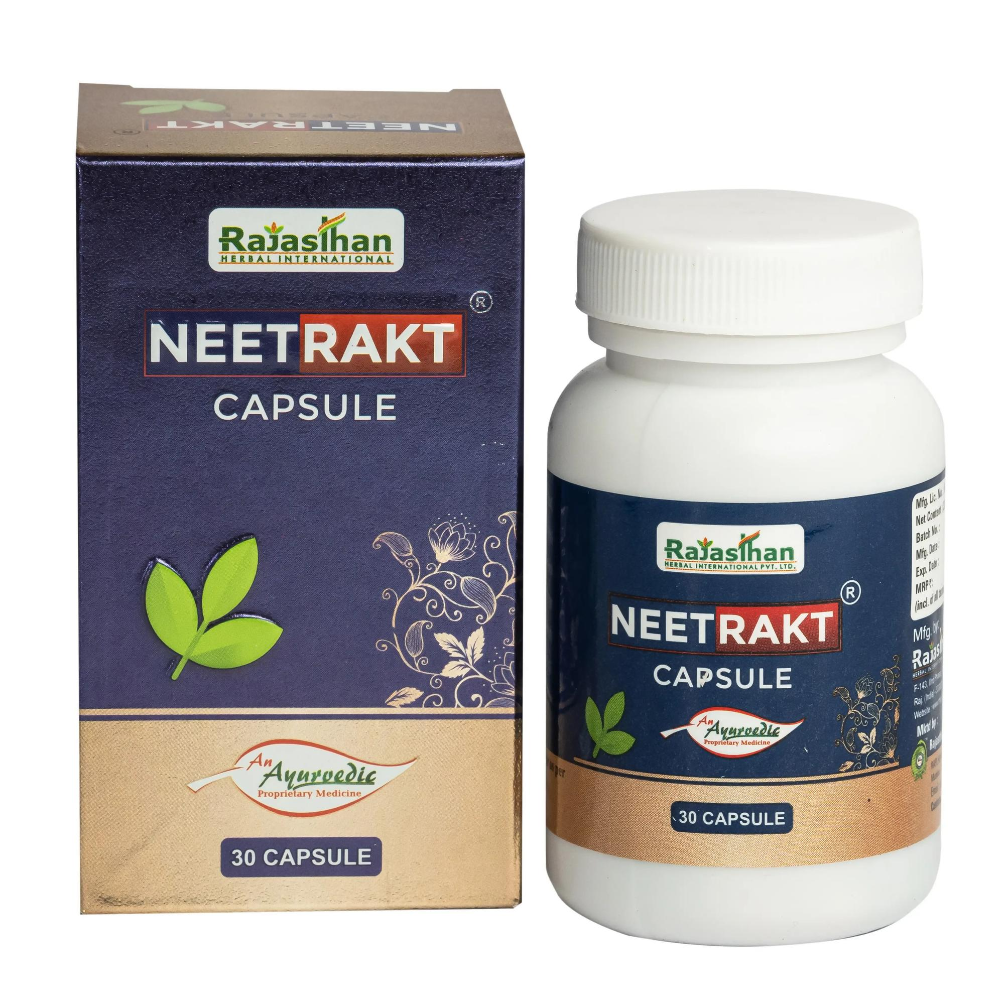 Rajasthan Herbals Neetrakt Capsules | Grocsy
