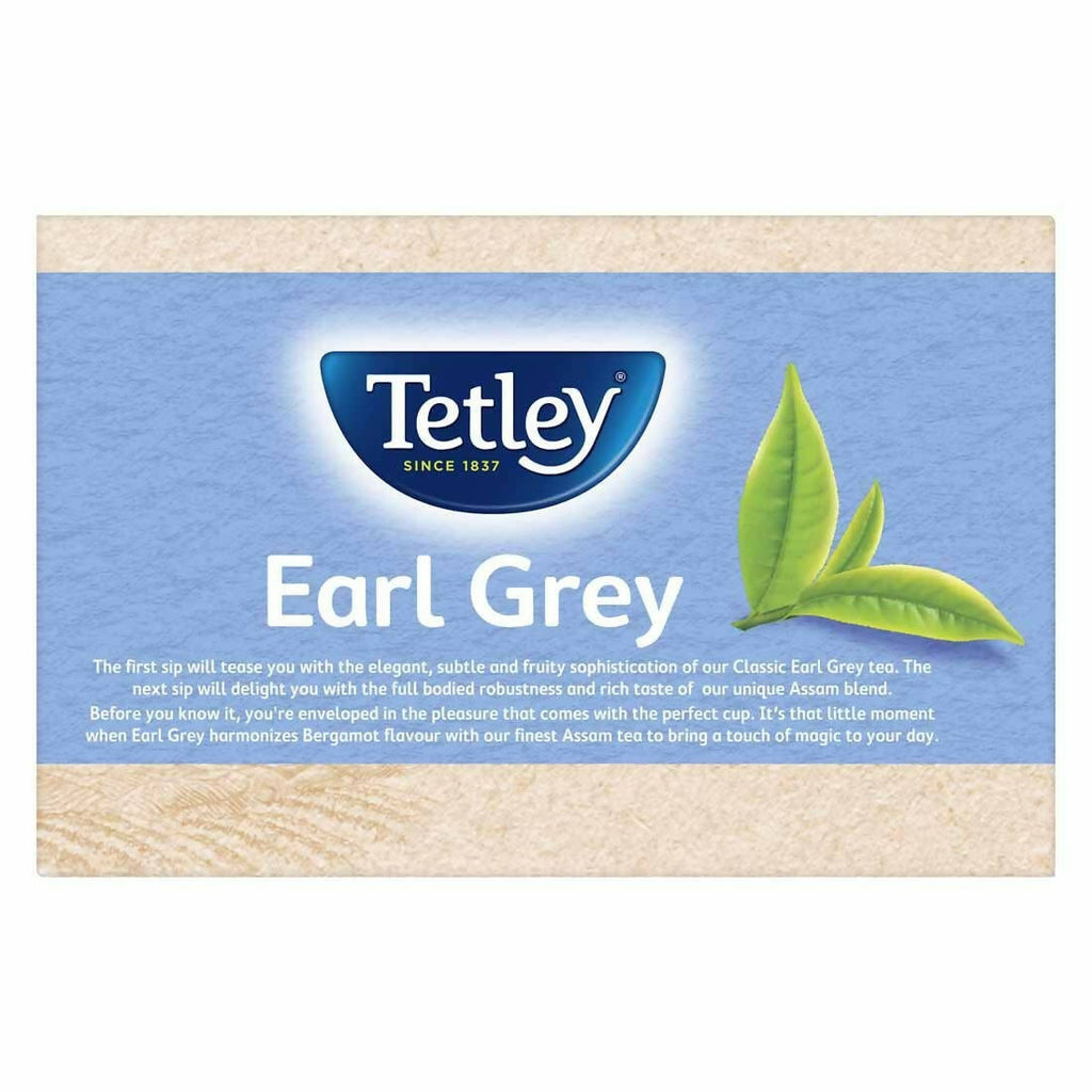 Tetley Flavour Earl Grey Tea Bags | Grocsy