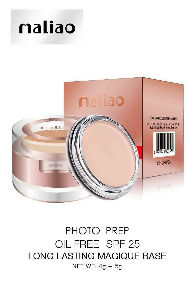Maliao Professional Matte Look 2N1 Oil Free Primer And Concealer | Grocsy