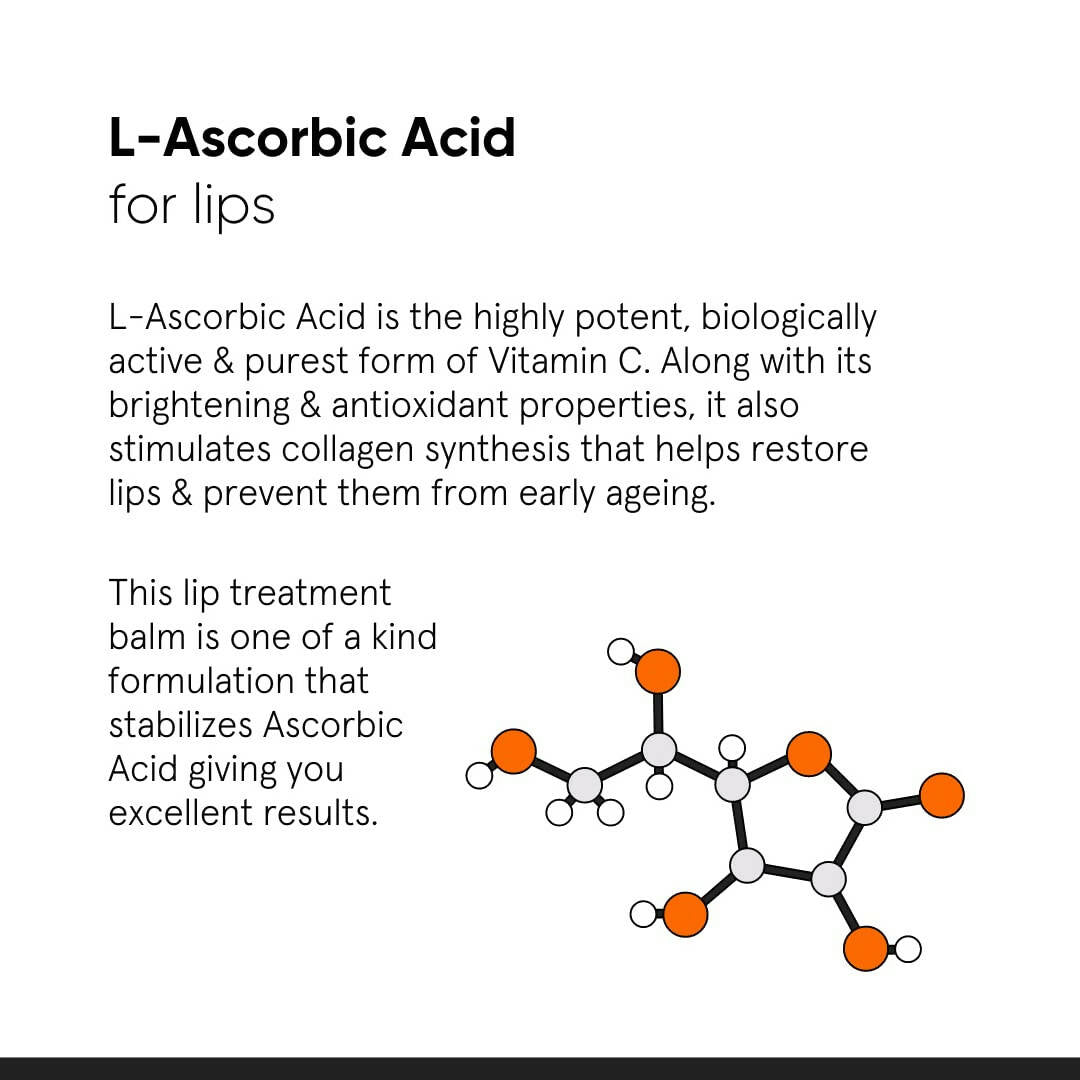 Minimalist 8% L-Ascorbic Acid Lip Treatment Balm | Grocsy