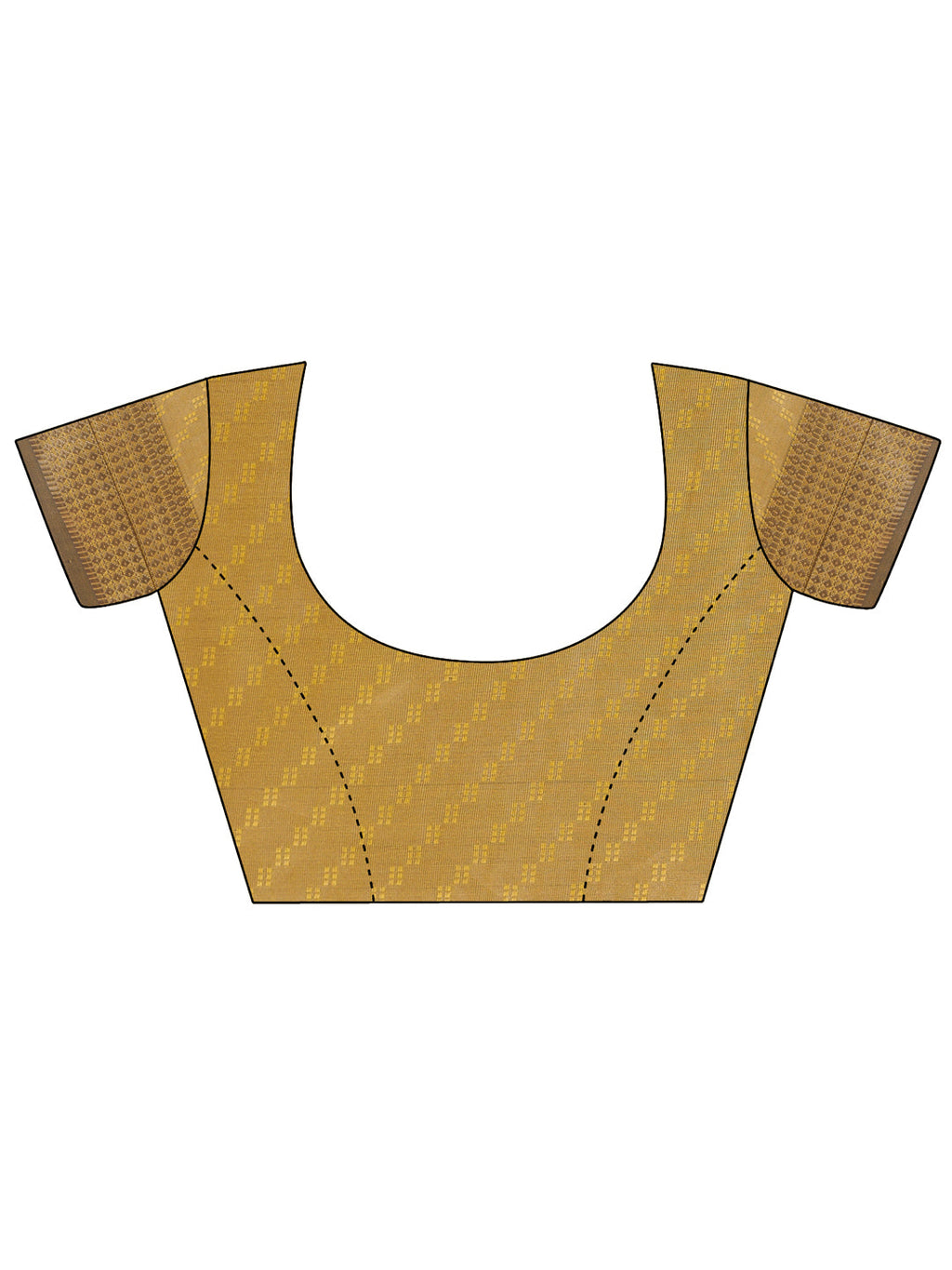 Shree Shyam Fashion Graceful Mustard Organza Saree with Rich Golden Zari Border | Elegant Party Wear Saree with Blouse Piece | Grocsy