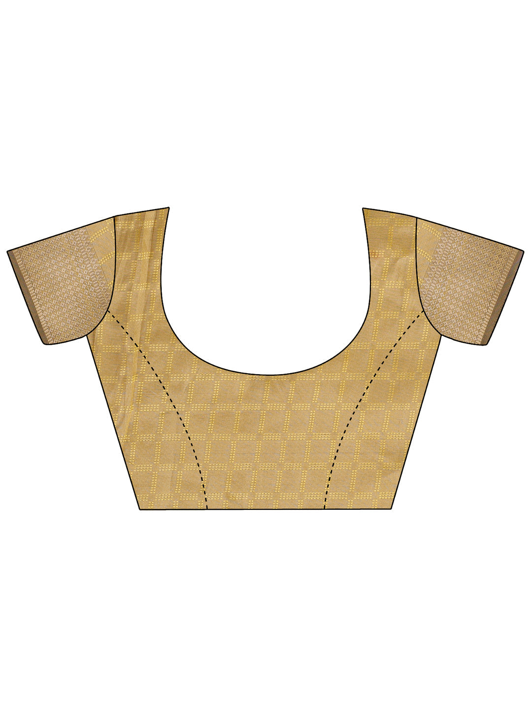 Shree Shyam Fashion Mustard Organza Saree with Golden Zari Border | Elegant Soft Lightweight Party Wear Saree with Blouse | Grocsy