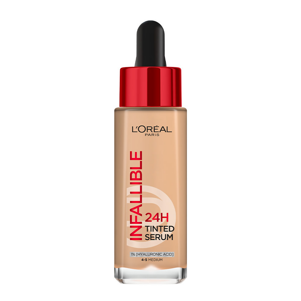 L'Oreal Paris Infallible 24H Tinted Serum Foundation - Medium | Grocsy