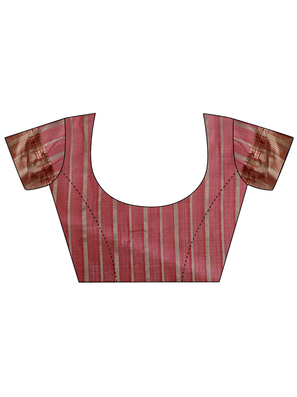 Shree Shyam Fashion Maroon Organza Woven Zari Work Traditional Tassel Saree | Grocsy