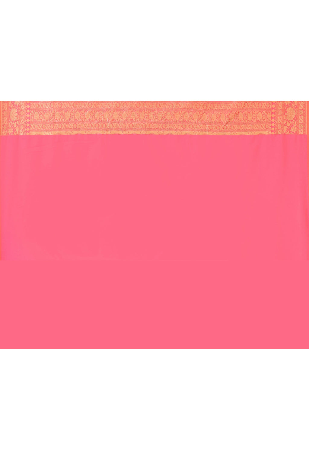 Joban Fashion Pink Peach Soft Pure Handloom Banarasi Silk Saree | Grocsy