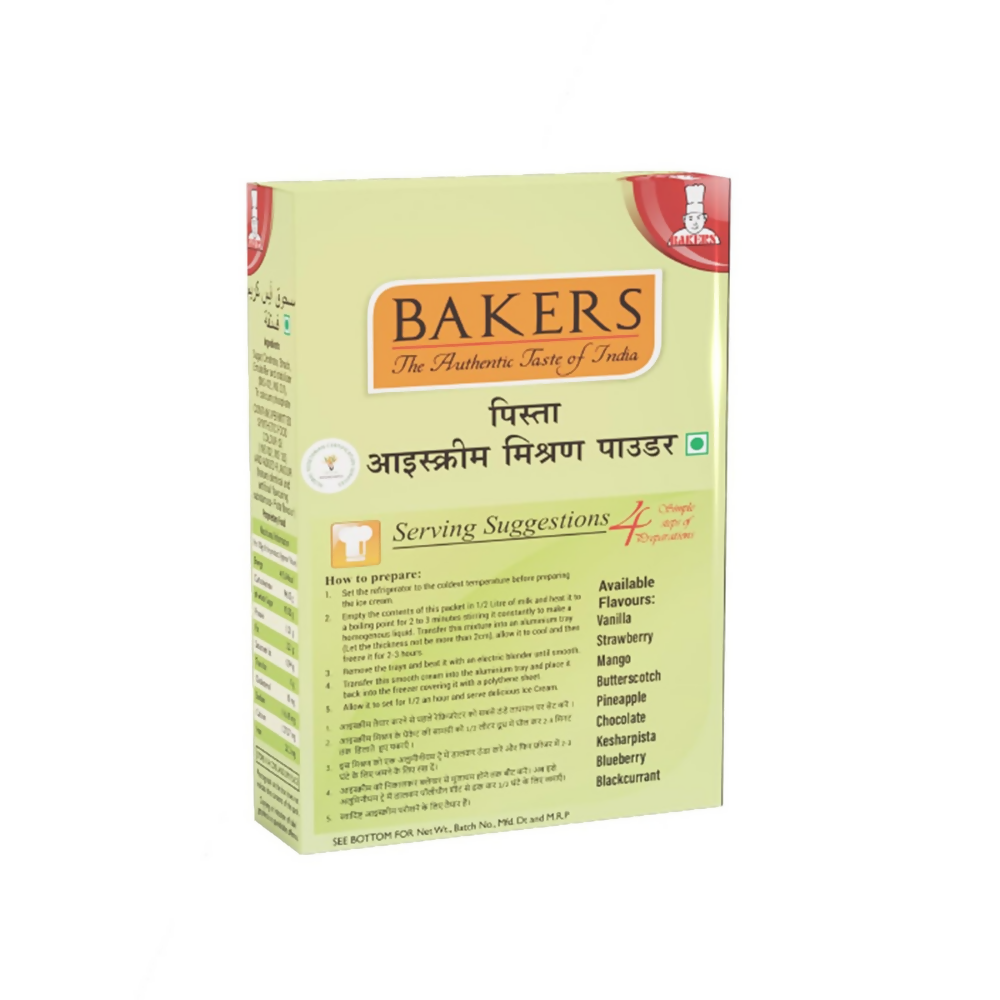 BAKERS Pista Ice Cream Powder | Grocsy