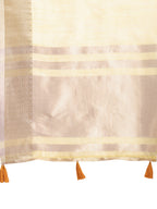 Shree Shyam Fashion Yellow Gold Cotton Ready-to-Wear Saree - Simplicity Meets Effortless Grace | Grocsy