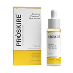 Proskire 10% Advance Vitamin C Serum With Ferulic Acid, Mandarin Orange Ext For Dark Spots Pigmentation & Glowing Face | Grocsy