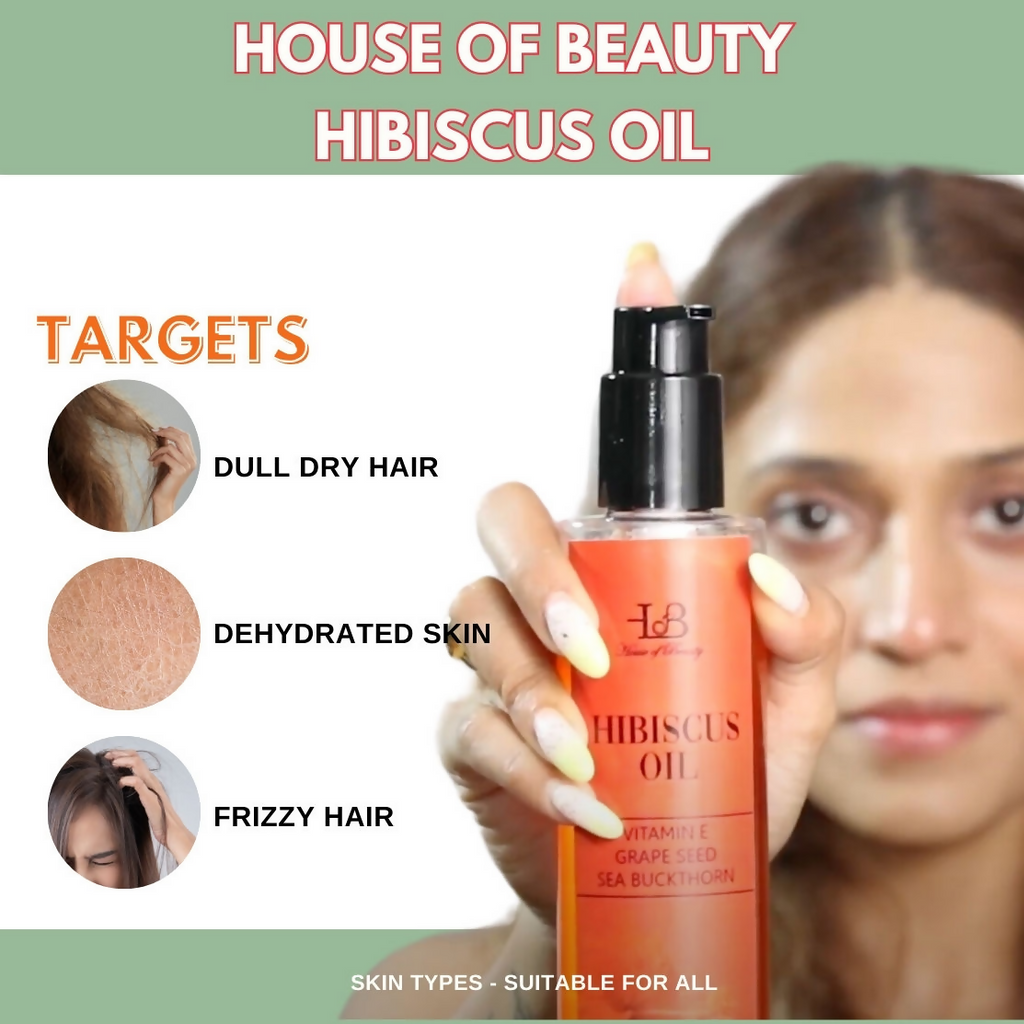 House of Beauty Hibiscus Oil | Grocsy