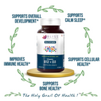 Bliss Welness Vitamin B12+D3 Tablets | Grocsy