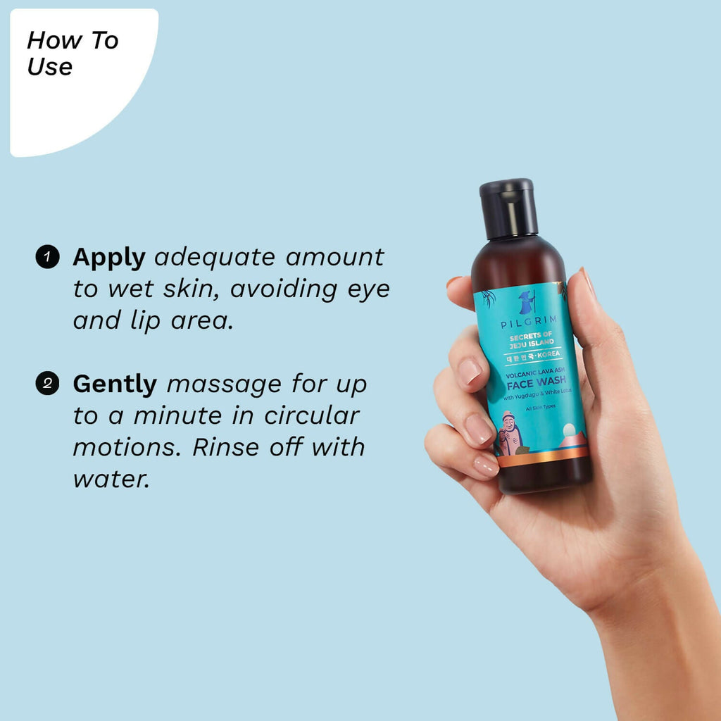 Pilgrim Face Wash with Yugdugu & White Lotus | Grocsy