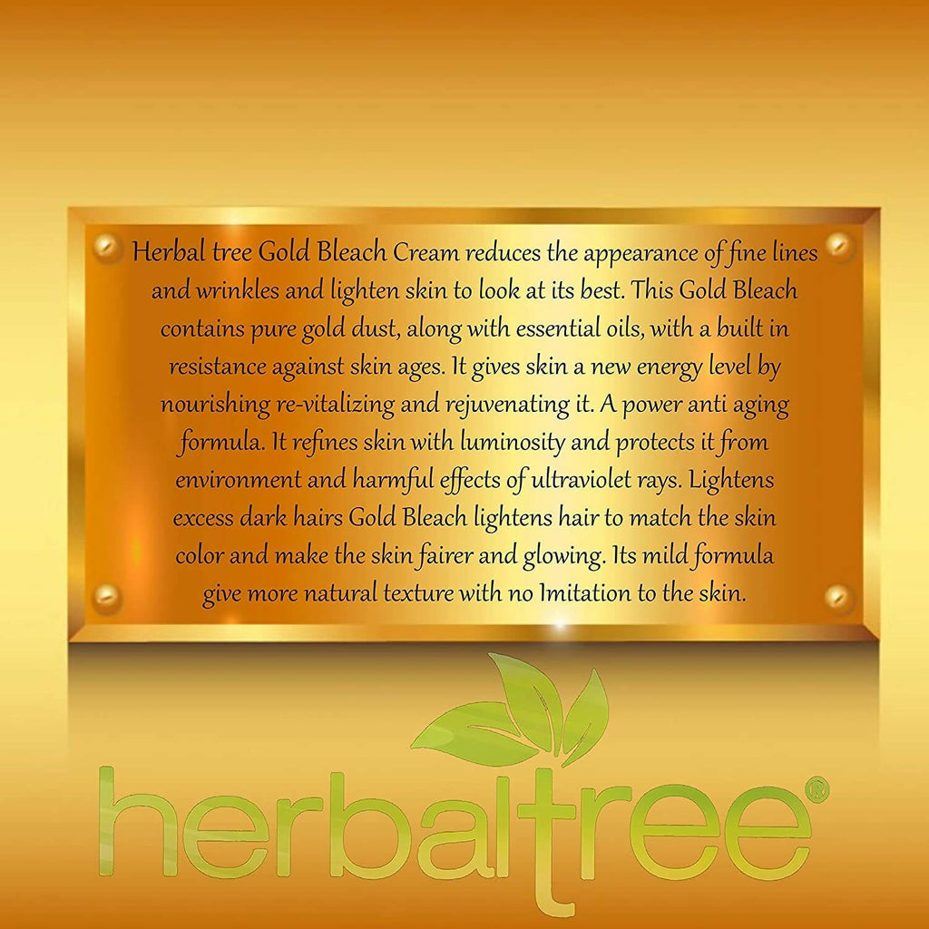 Herbal Tree 24 Carat Gold Bleach Cream | Grocsy