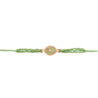 trueBrowns X Voylla Designer Beaded Rakhi With Roli Chaawal Pack | Grocsy