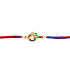 trueBrowns X Voylla Designer Enameled Peacock Rakhi With Roli Chaawal Pack | Grocsy