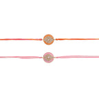 trueBrowns X Voylla Enameled Rakhi Combo Set With Roli Chaawal Pack | Grocsy