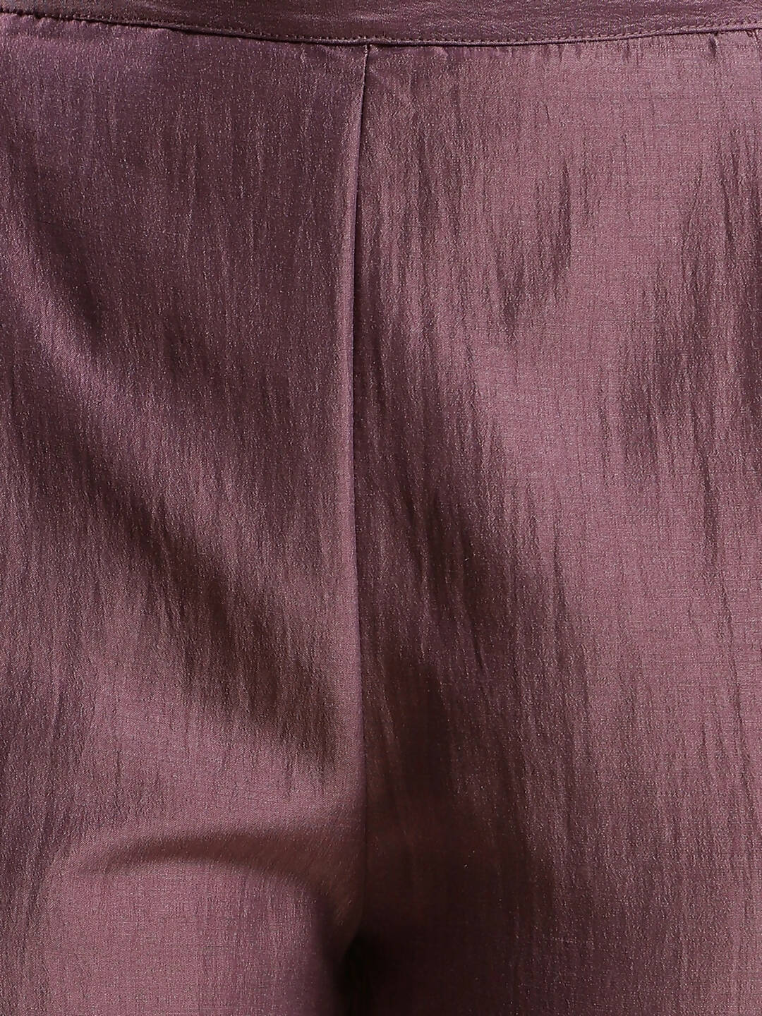 Wine Chinon Embroidered Straight Kurta with Trouser & Dupatta - Salimar | Grocsy