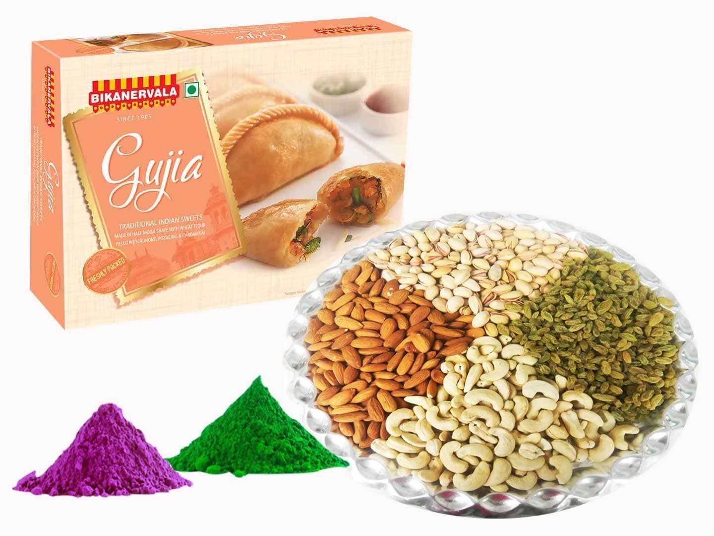 Bikanervala Dry Fruit Ghujia Holi Special | Grocsy