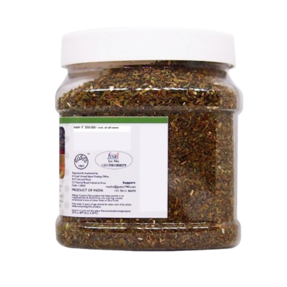 Tassyam Organics Dry Basil Flakes | Grocsy