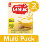 Nestle Cerelac Baby Cereal with Milk - Wheat, From 6-12 Months | Grocsy