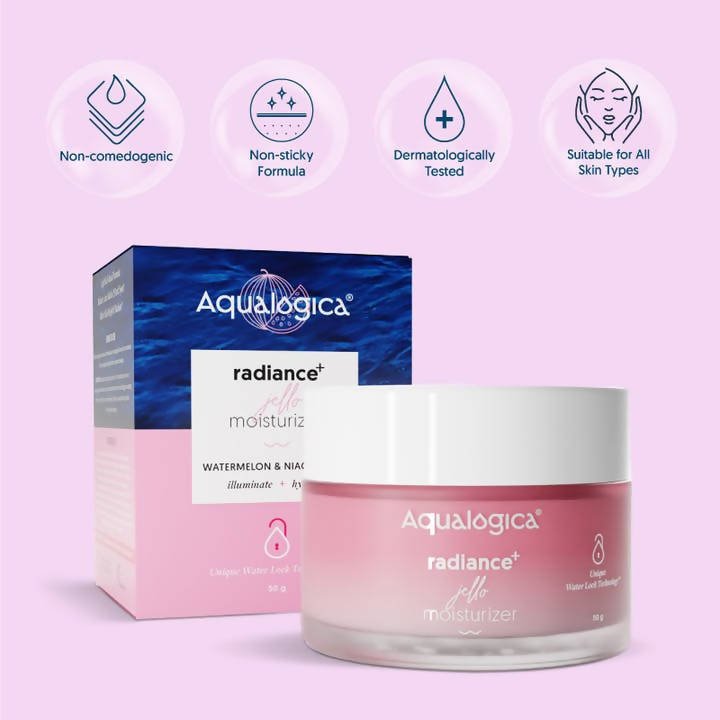 Aqualogica Radiance+ Jello Moisturizer | Grocsy