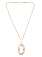 NVR Women Gold-Polished Oxidised Bohemian Necklace | Grocsy