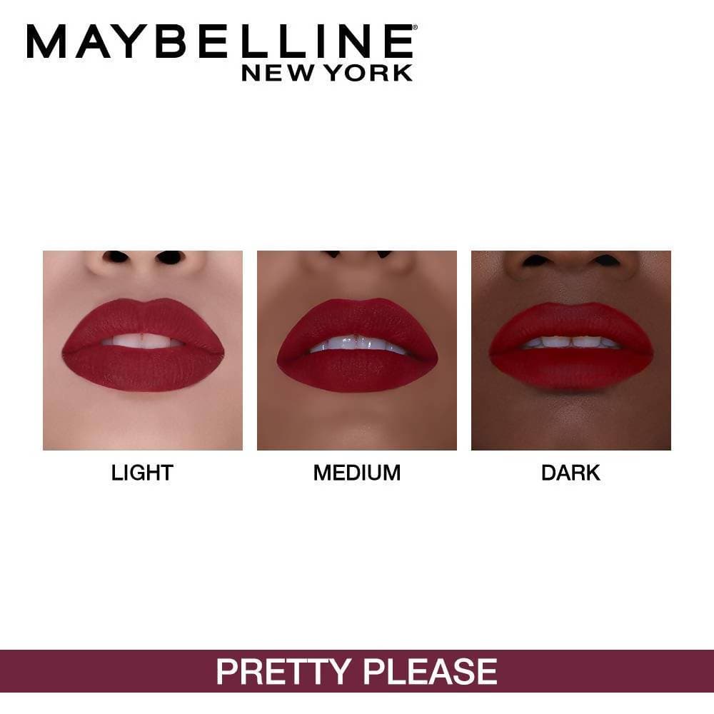 Maybelline New York Color Sensational Creamy Matte Lipstick / Pretty Please | Grocsy