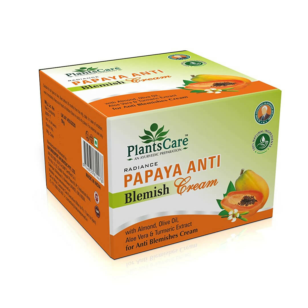 Plants Care Papaya Anti Blemish Cream | Grocsy