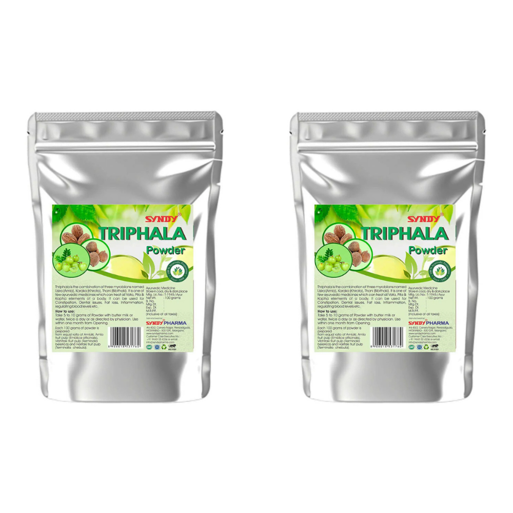 Syndy Pharma Triphala Powder | Grocsy