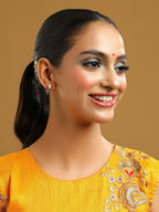 Ruby Raang Blue Lapis Lazuli Kundan Studs | Grocsy