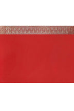 Joban Fashion Pale Yellow Crepe Chiffon Pure Handloom Banarasi Silk Saree | Grocsy