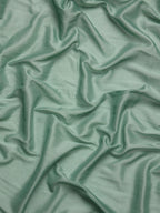 Turquoise Pure Viscose Chinon Zari Woven Solid Saree with Unstitched Blouse - Hiral Fashion | Grocsy