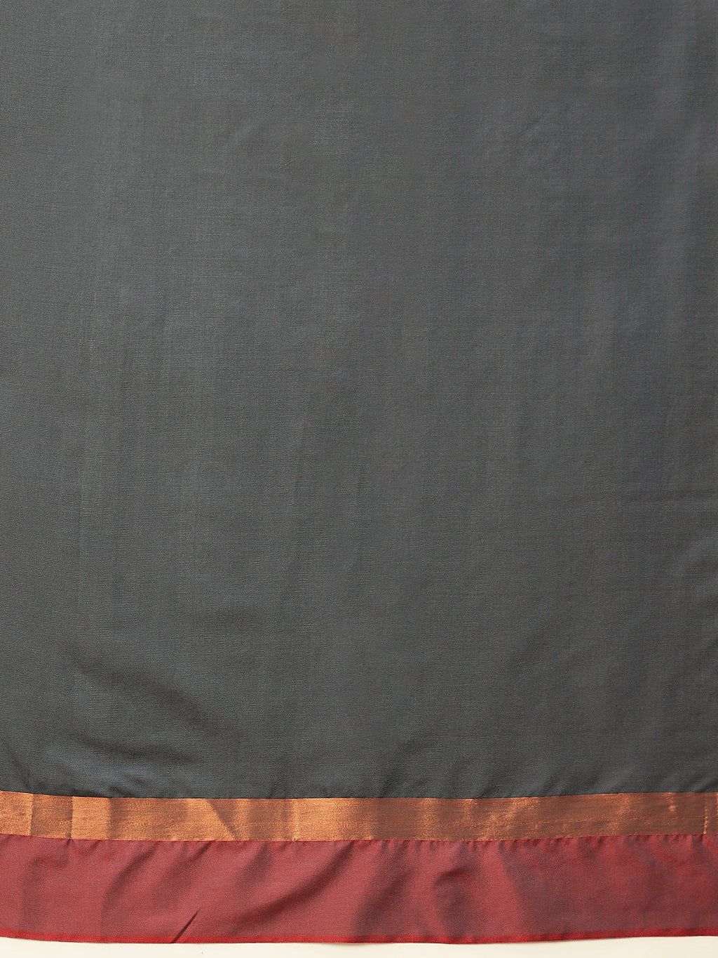 Hiral Fashion Grey Banarasi Art Silk Solid Saree | Grocsy