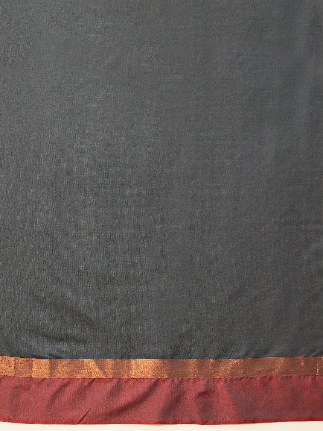 Hiral Fashion Grey Banarasi Art Silk Solid Saree | Grocsy