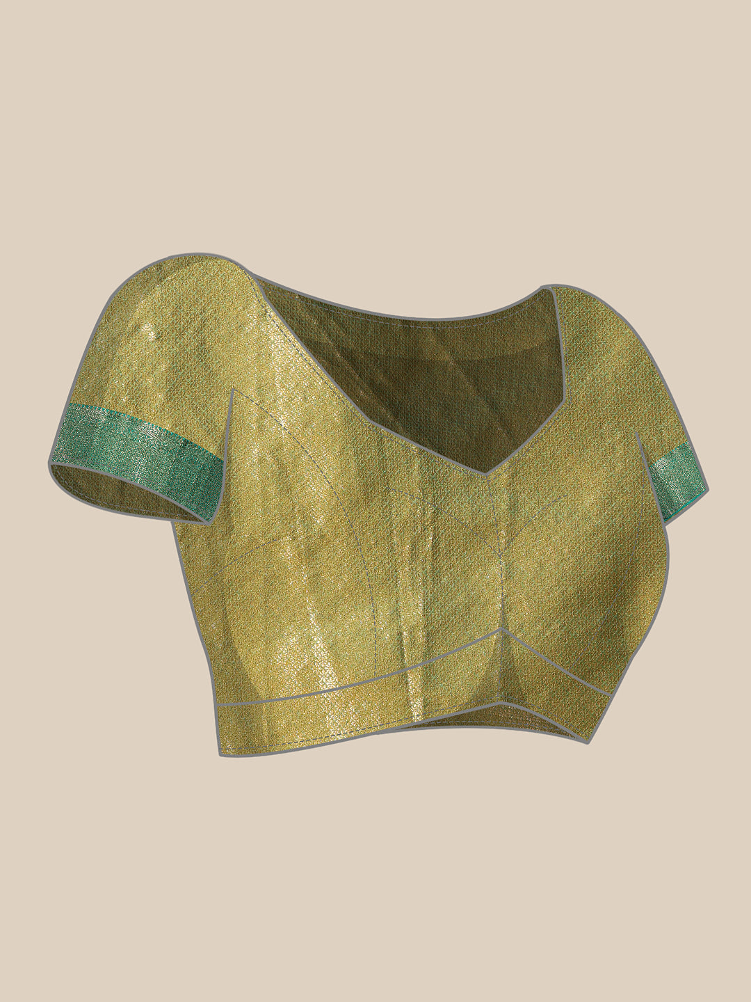 Hiral Fashion Yellow Banarasi Silk Woven Design Saree | Grocsy