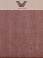 Peach Cotton Blend Digital Print Floral Saree with Unstitched Blouse - Hiral Fashion | Grocsy