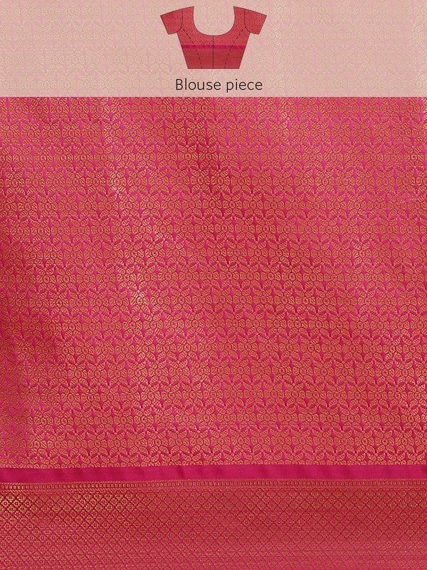 Green Art Silk Printed Polka Dots Saree with Unstitched Blouse - Hiral Fashion | Grocsy