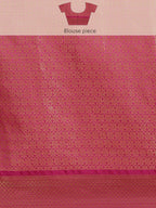 Multicolor Art Silk Printed Polka Dots Saree with Unstitched Blouse - Hiral Fashion | Grocsy